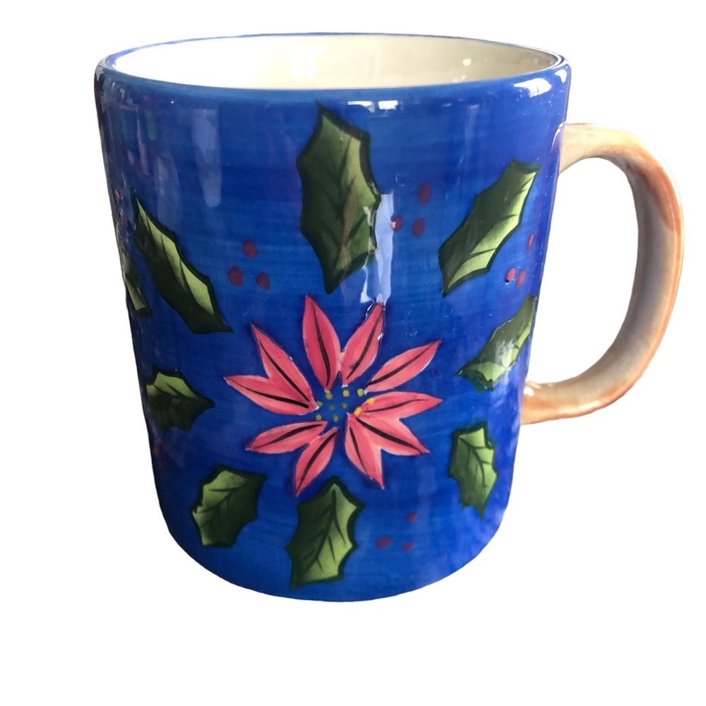 🎄🤶🏻Vintage Ceramic Christmas Mug, Barnes & Noble Exclusive (2001)